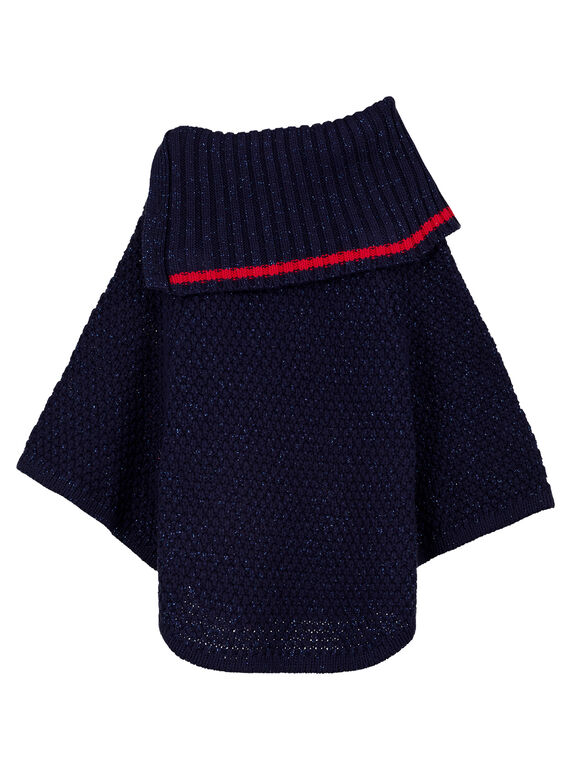 Navy Poncho GASANCAPE / 19W901C1PON070