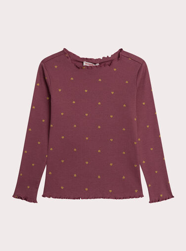 Brown TEE SHIRT LS XAJOTEE5 / 25W901F7TMLI804