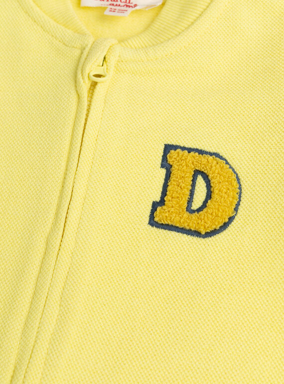 Yellow KIDS CARDIGAN WUPRIGIL / 25SG10S1GIL116