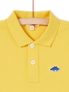 Yellow polo shirt - Boy LOJOPOL5 / 21S90243POL102