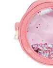 Pink sequin bag child girl NYABABAG2 / 22SI0112BESD309