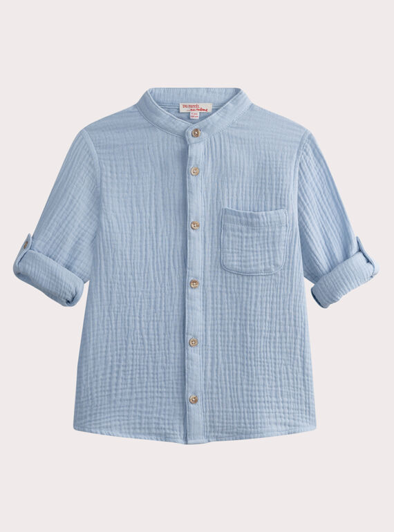 Sky blue SHIRT WOMACHEM1 / 25S90261CHM216