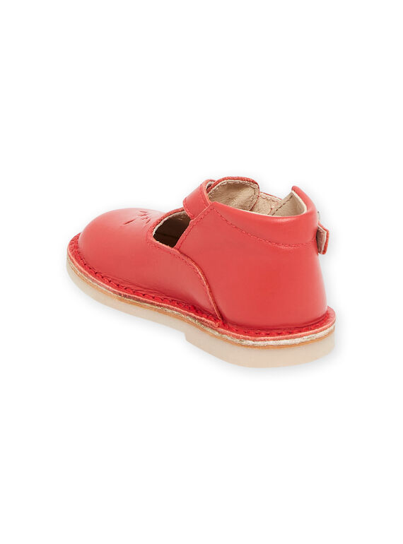 Red baby girl sandals NISALBASIR / 22KK3755D13050