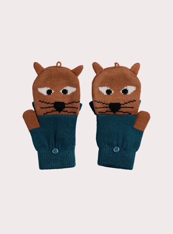 Blue GLOVES & MITTENS XYOJOGAN / 25WI02J1GANC235