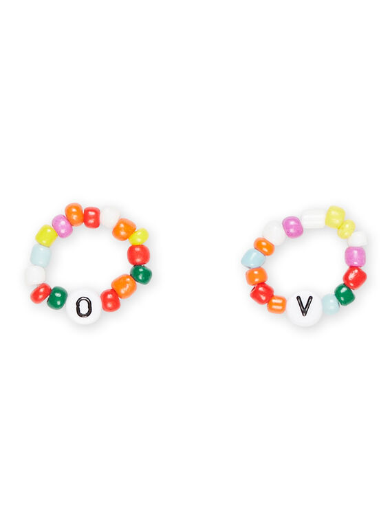 Lot of fancy rings child girl NYAJORING2 / 22SI01B1BAG204