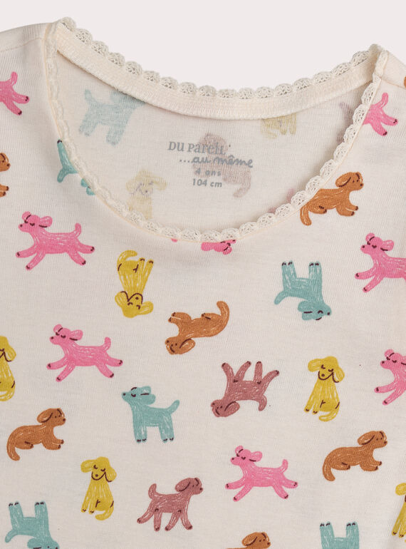 Dark off white UNDERWEAR TOP XEFADEB / 25WH1141HLI003