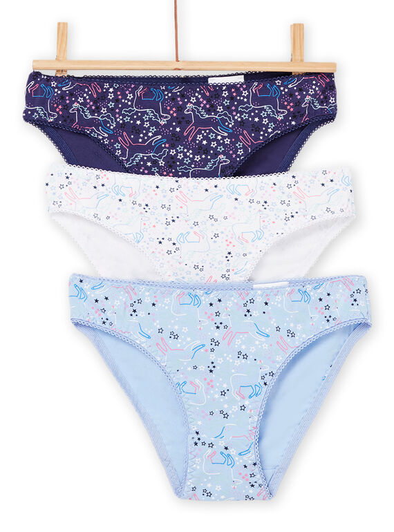 Buy online Pack Of 3 Printed Panties from lingerie for Women by In