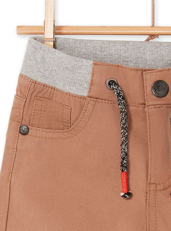 Light brown pants - Child boy LOPOEPAN1 / 21S902Y1PANI802