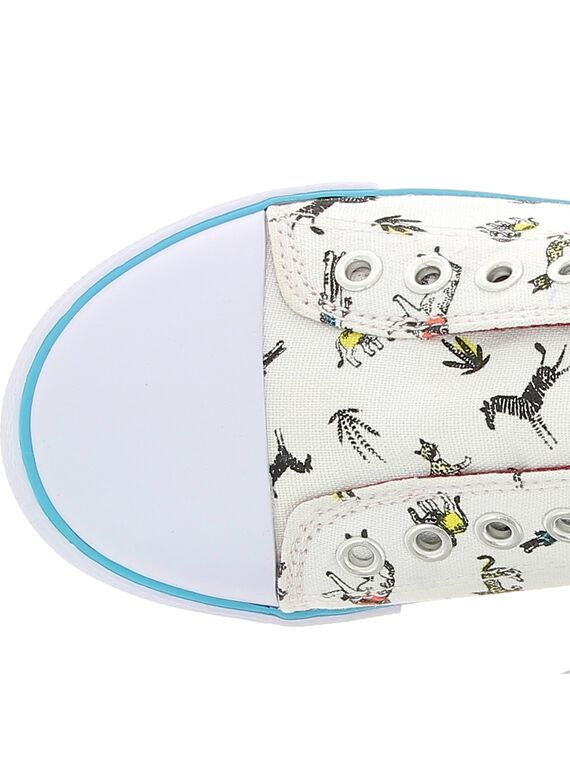 Boys' canvas trainers CGTENSAVA / 18SK36O3D16000