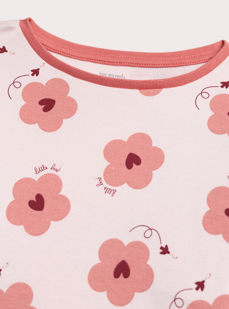 Pink PYJAMA XEFAPYJFLE / 25WH1136PYJD322