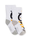 White socks with bees birth boy NOU1CHO3 / 22SF4141SOQ000