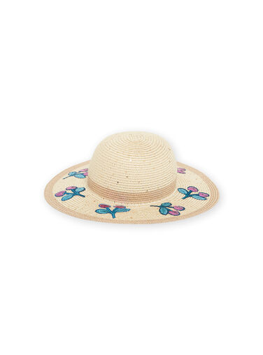 Child Girl Straw Hat NYAHAT1 / 22SI01C4CHA009