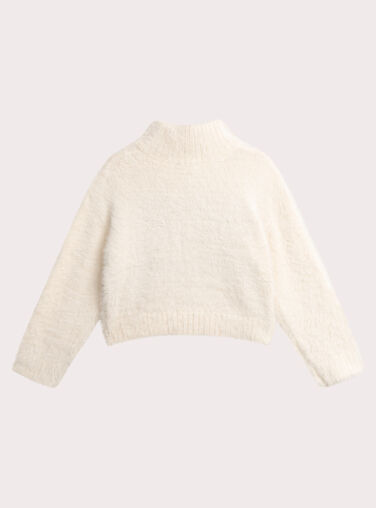 Dark off white PULLOVER VABAPULL / 24W901Q1PUL003