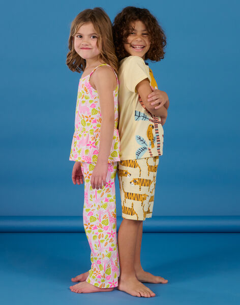 Pale yellow PYJAMA REGOPYCTIG / 23SH12H9PYJ103