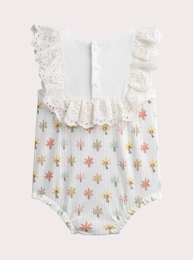 Ivory ROMPER WOU3BAR / 25SF03X1BAR005