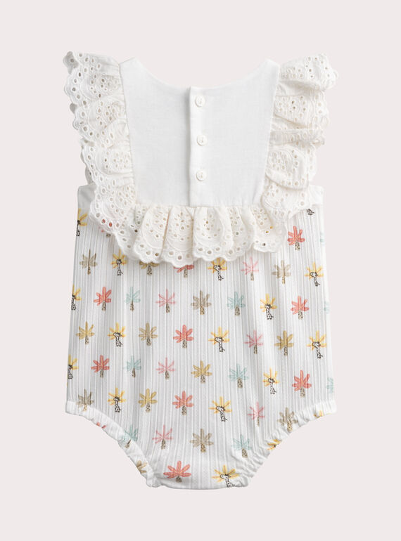 Ivory ROMPER WOU3BAR / 25SF03X1BAR005