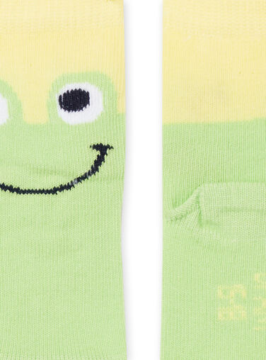 Pale yellow SOCKS NYUHOCHO2 / 22SI10T1SOQ103