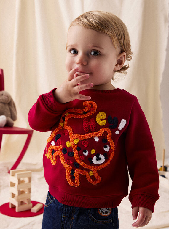 Red SWEAT SHIRT VUKOSWE / 24WG1031SWEF508