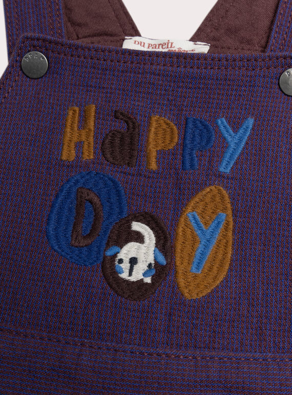 Burgundy DUNGAREES XUBLUSAL1 / 25WG10N2SAL501