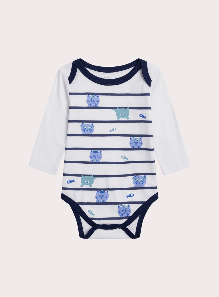 White UNDERWEAR BODY XEGABODPECHE / 25WH1441BDL000