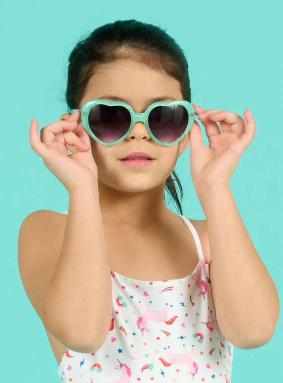 Child girl almond green sunglasses NYAMERLUN2 / 22SI01L3LUS611