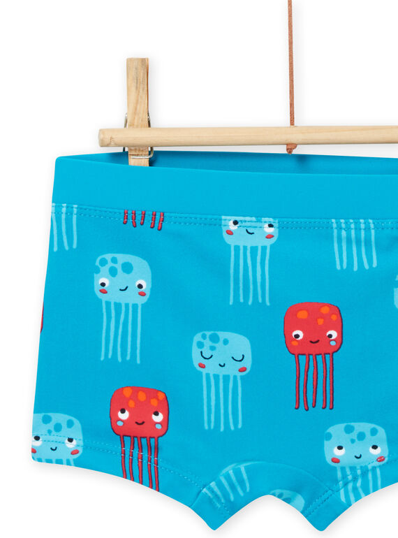 Baby boy blue jellyfish swimsuit NYUMER2 / 22SI10L4MAIC215