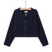 Child girl midnight blue knitted cardigan