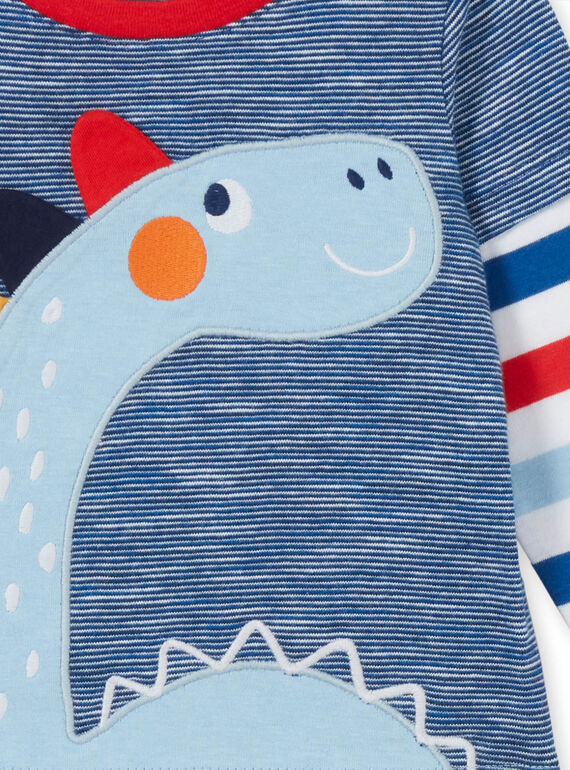 Dark navy T-SHIRT LUCANTEE3 / 21SG10M3TML707