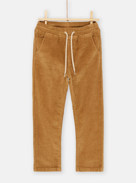 Baby Boy Plain Walnut Pants SOJOPAVEL1 / 23W902N2PANI812