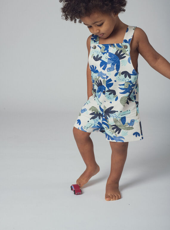 Off white SHORT DUNGAREES WUBOSAC2 / 25SG10R1SAC009