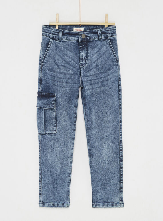 Blue cargo jeans SOLINJEAN / 23W902H1JEAP274