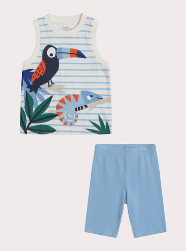 White PYJAMA WEGOPYCJUN / 25SH12V8PYJ000