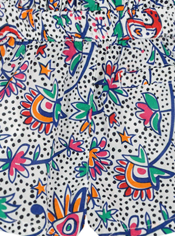 Baby girls' printed shorts FITOSHO1 / 19SG09L1SHO000
