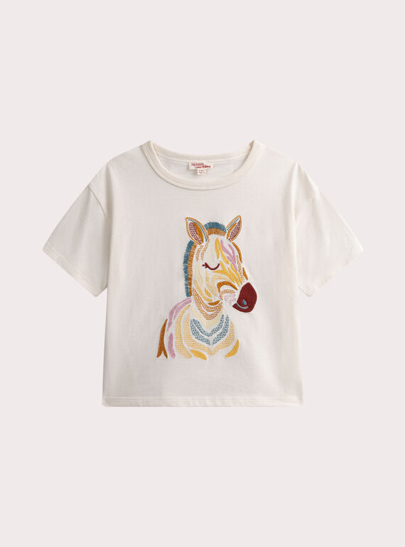 Dark off white TEE SHIRT SS WAPRITI3 / 25S901S3TMC003