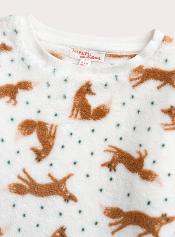 Dark off white PYJAMA XEFAPYJSOF / 25WH11B1PYJ003