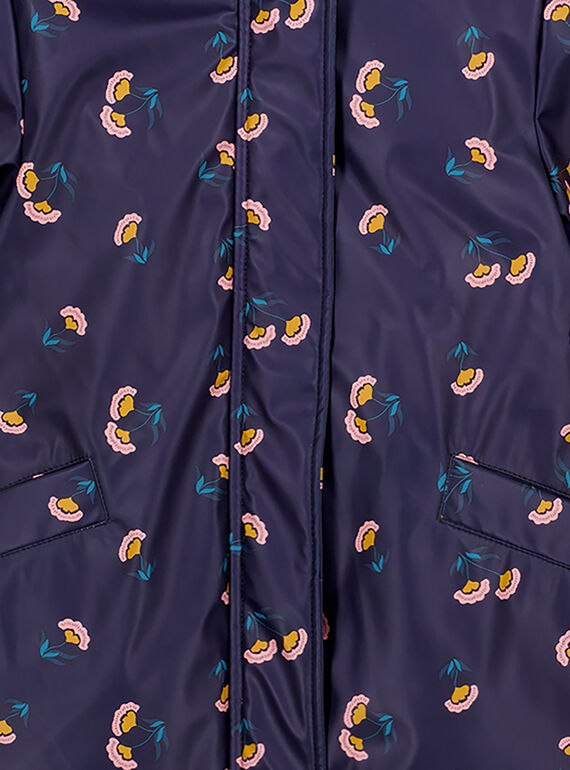 Navy Rain coat GAJAUIMPER / 19W90181IMP070