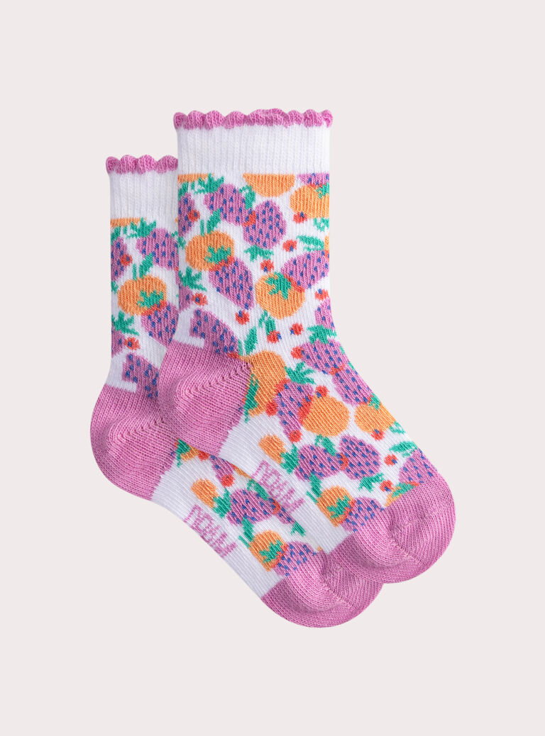 White SOCKS WYIJOSOQ12 / 25SI09M2SOQ000