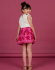 Pink reversible skirt child girl NAFLAJUP1 / 22S901R1JUP302
