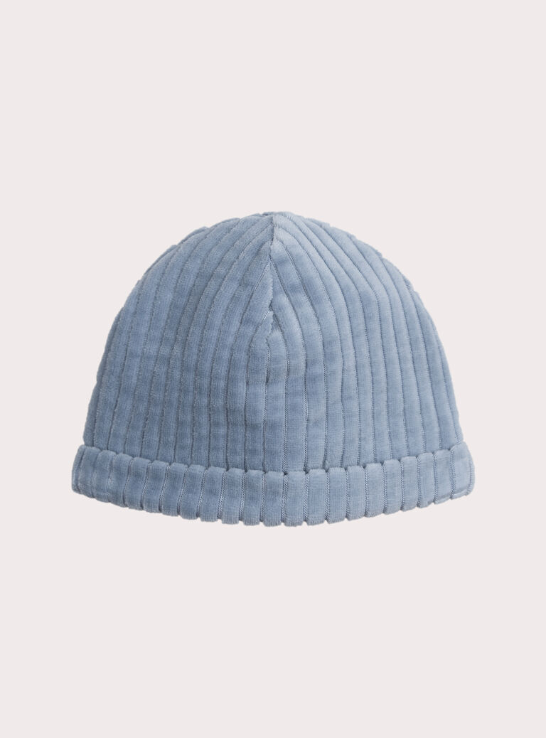 Greyish blue NEWBORN BEANY XOU2BON / 25WF4161BNA205
