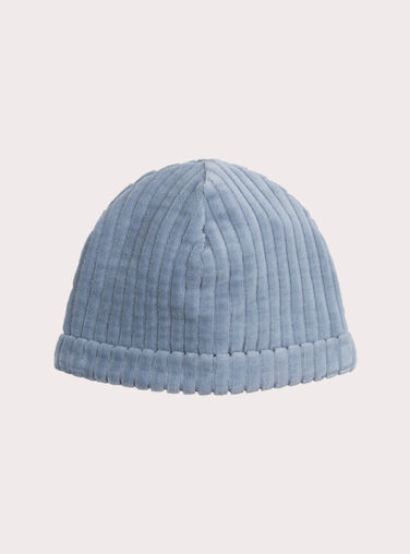 Greyish blue NEWBORN BEANY XOU2BON / 25WF4161BNA205