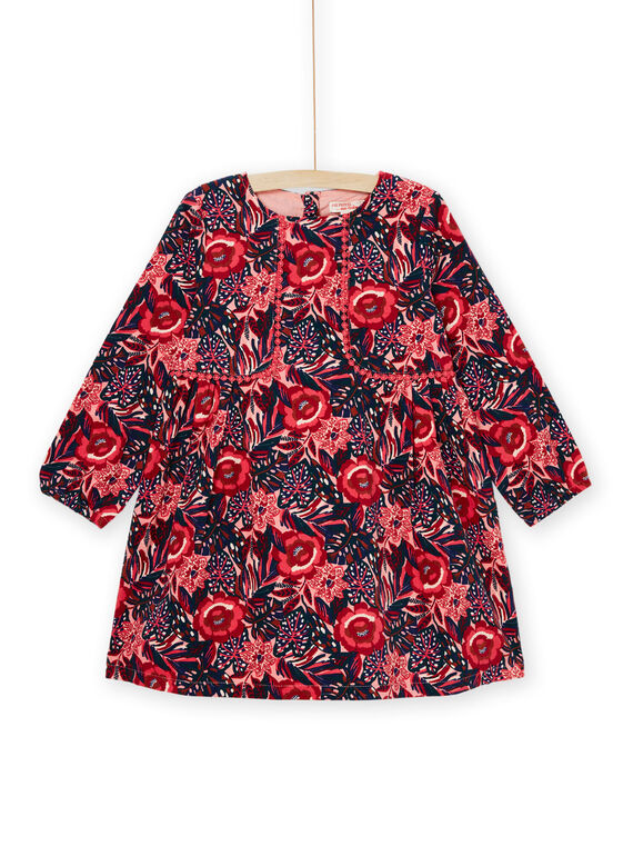 Flower print dress PAPRAROB1 / 22W901S2ROBD324