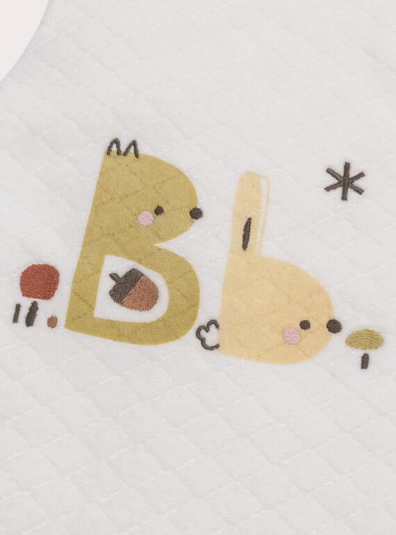 White BABY SLEEPING BAG XOU2GIG / 25WF4261TUR000