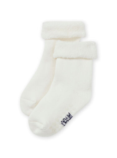Baby girl off-white loop socks MYIESSOQB1 / 21WI09E5SOQA001