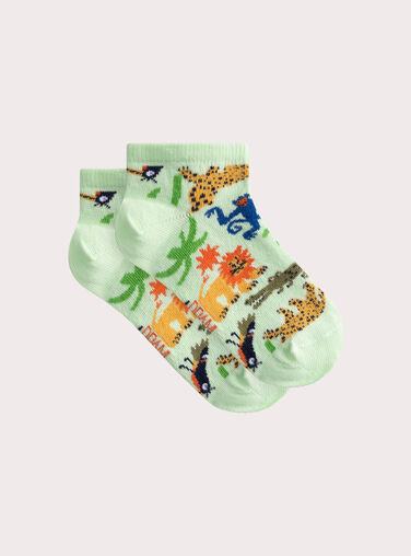 Light green SOCKS WYOJOSOQ3 / 25SI02M3SOQ602