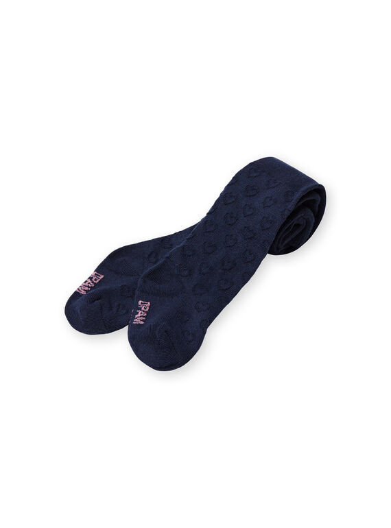 Baby girl navy blue tights LYIESCOL9 / 21SI0962COL070
