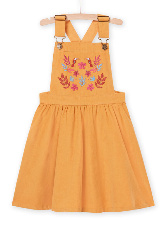 Ruffled overalls dress PAMOROB2 / 22W901N2ROBB107