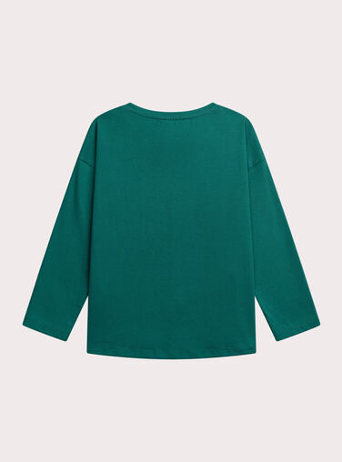 Green TEE SHIRT LS XAMYTEE1 / 25W901R1TML608