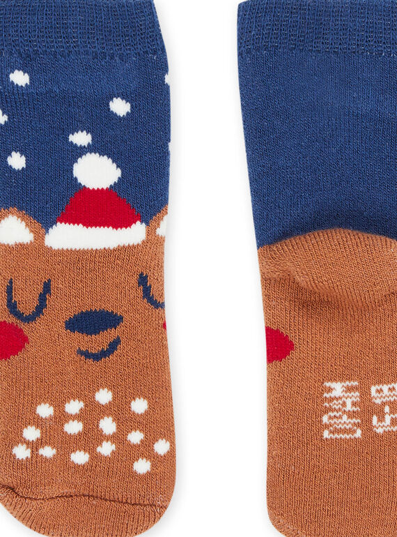 Christmas print socks PYUNOCHO / 22WI10V1SOQ070