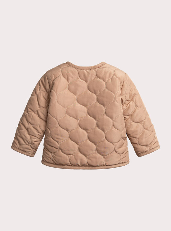 Light brown KIDS CARDIGAN XOU3GIL / 25WF05Q1GIL420