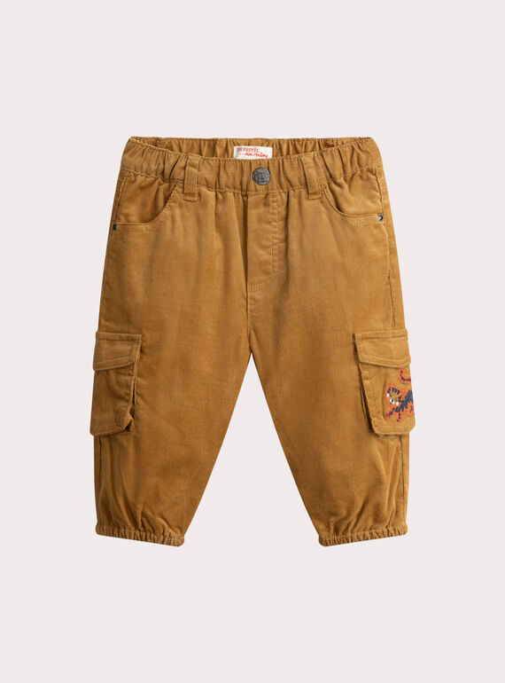 Yellow PANTS VUKOPAN / 24WG1031PANB101